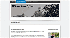 Desktop Screenshot of patwilson.com